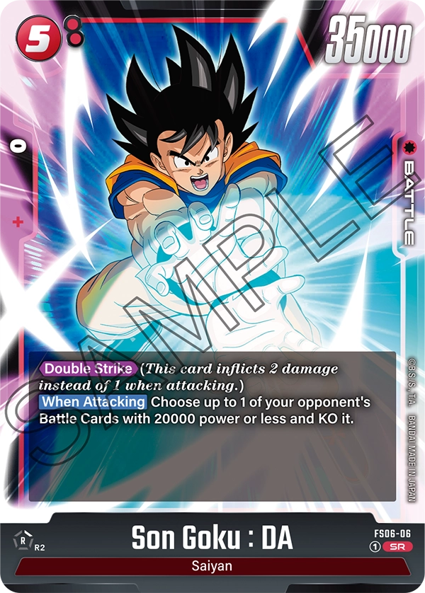 Son Goku : DA (Battle) (FS06-006) (SR)