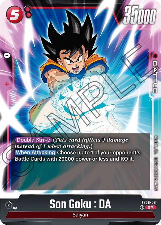 Son Goku : DA (Battle) (FS06-006) (SR)