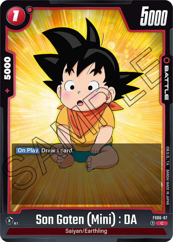 Son Goten (Mini) : DA (Battle) (FS06-007) (C)