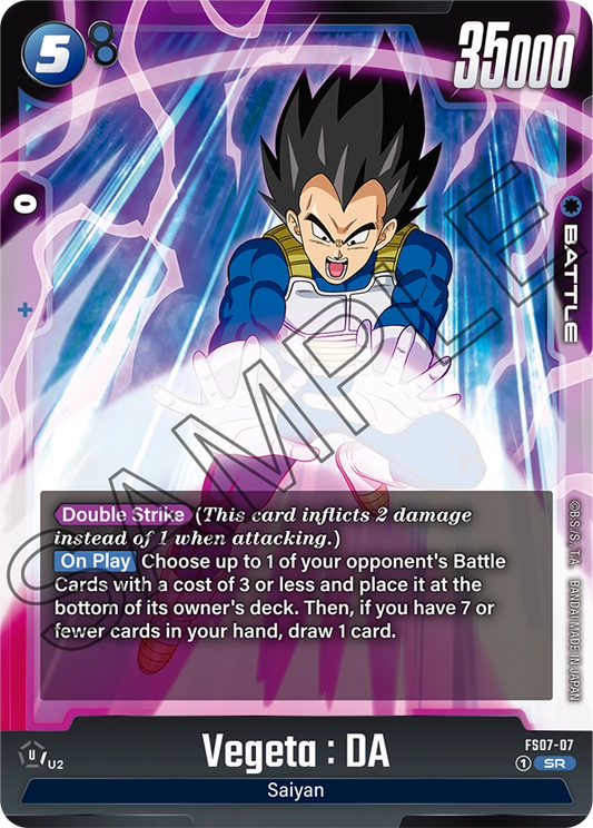 Vegeta : DA (Battle) (FS07-007) (SR)
