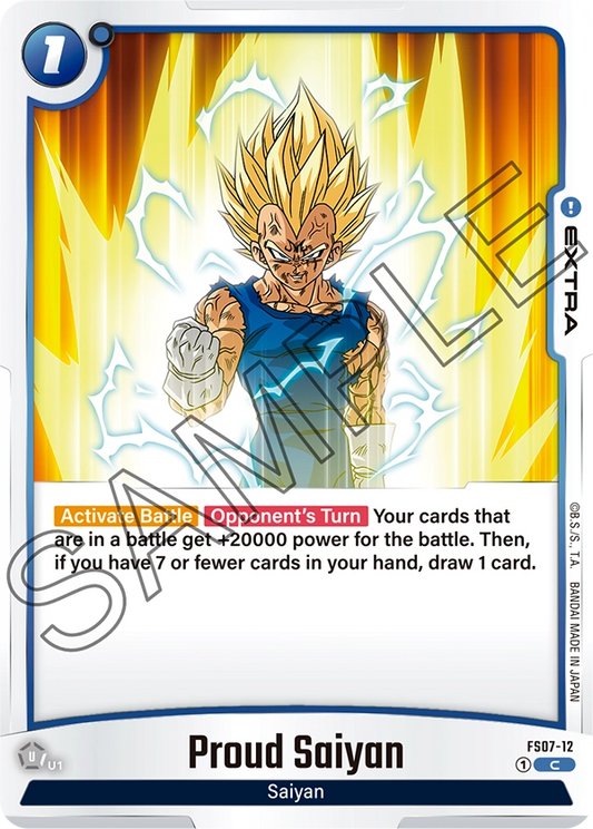 Proud Saiyan (Extra) (FS07-012) (C)