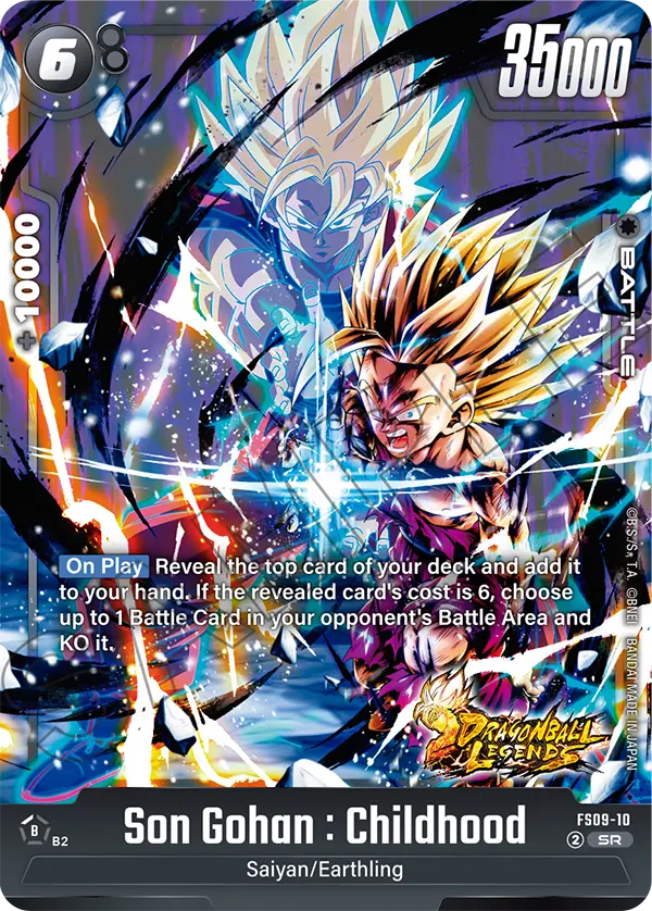 Son Gohan : Childhood (Battle) (FS09-010) (SR)