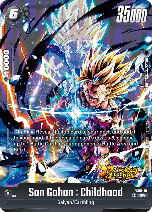 Son Gohan : Childhood (Battle) (FS09-010) (SR)