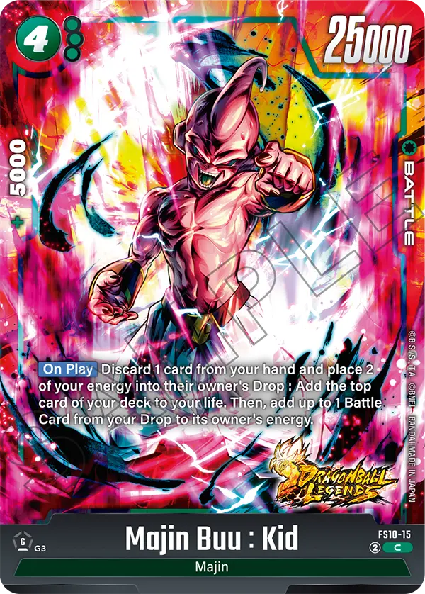 Majin Buu : Kid (Battle) (FS10-015) (C)