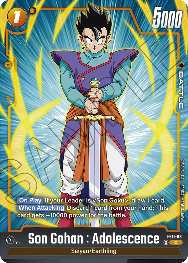 (Son Gohan : Adolescence) (Character) (FS11-08) (C)