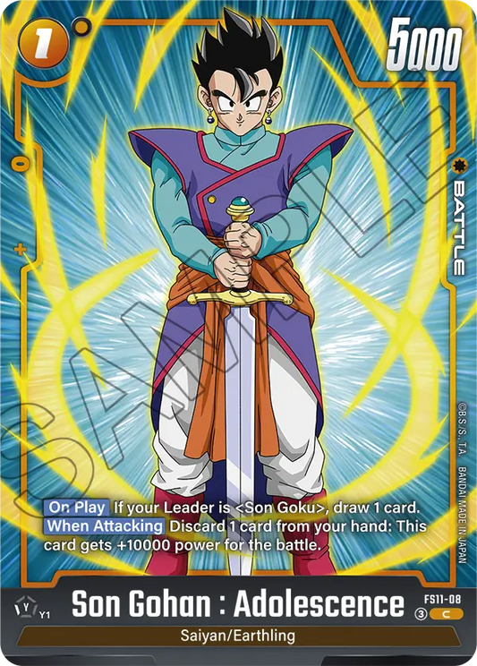 (Son Gohan : Adolescence) (Character) (FS11-08) (C)