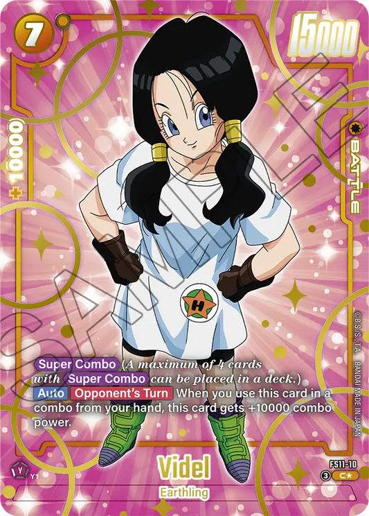 Videl (Character) (FS11-10) (C) (Gold) (Alternate Art)