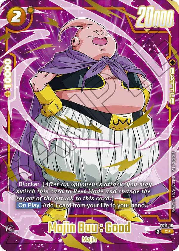 (Majin Buu : Good) (Character) (FS11-15) (C) (Alternate Art)