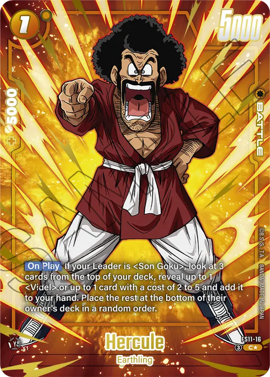 (Hercule) (Character) (FS11-16) (C) (Alternate Art)