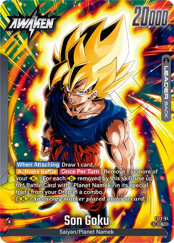 (Son Goku) (Leader) (FS12-01) (L)