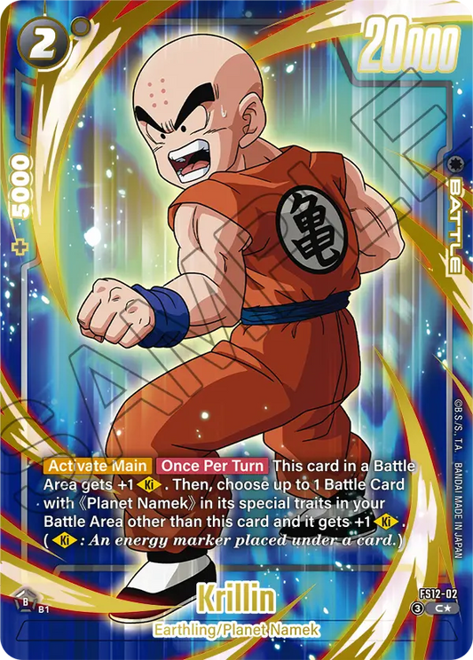 (Krillin) (Character) (FS12-02) (C) (Alternate Art)