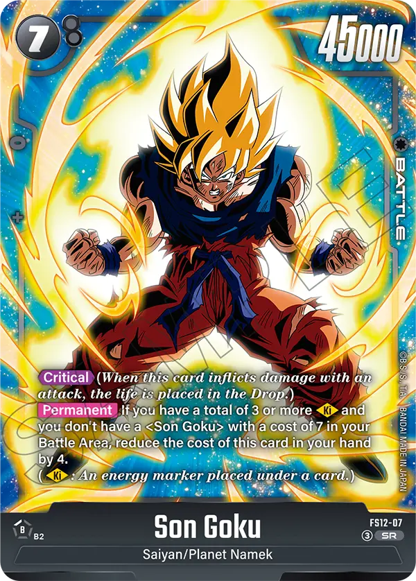 Son Goku (Character) (FS12-07) (SR)