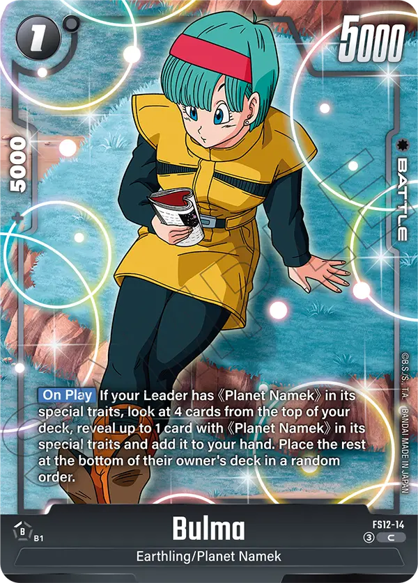 Bulma (Character) (FS12-14) (C)
