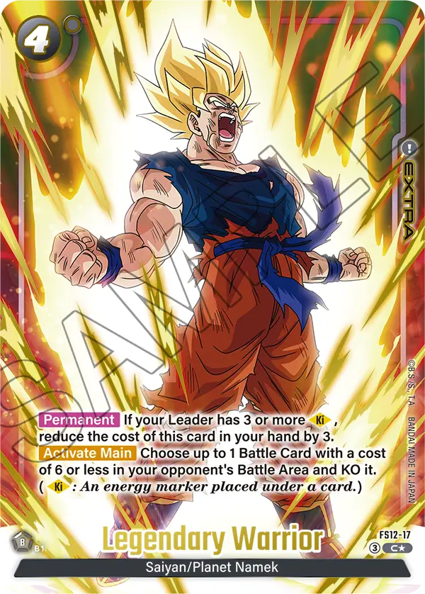 (Legendary Warrior) (Extra) (FS12-17) (C) (Alternate Art)