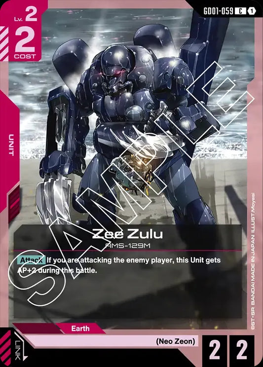 Zee Zulu (Unit) (GD01-059) (C)