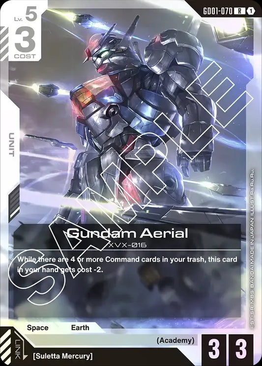 Gundam Aerial (Unit) (GD01-070) (R)
