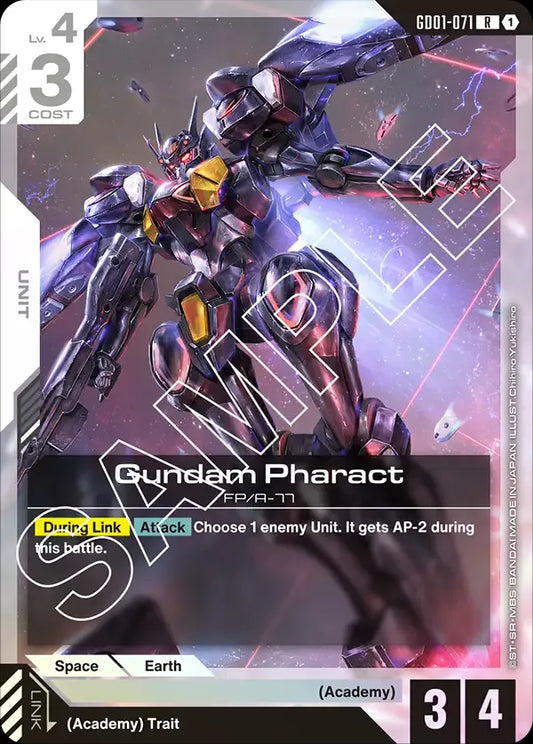 Gundam Pharact (Unit) (GD01-071) (R)