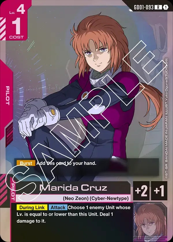 Marida Cruz (Pilot) (GD01-093) (R)