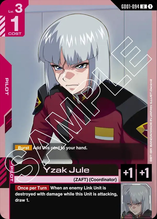 Yzak Jule (Pilot) (GD01-094) (U)