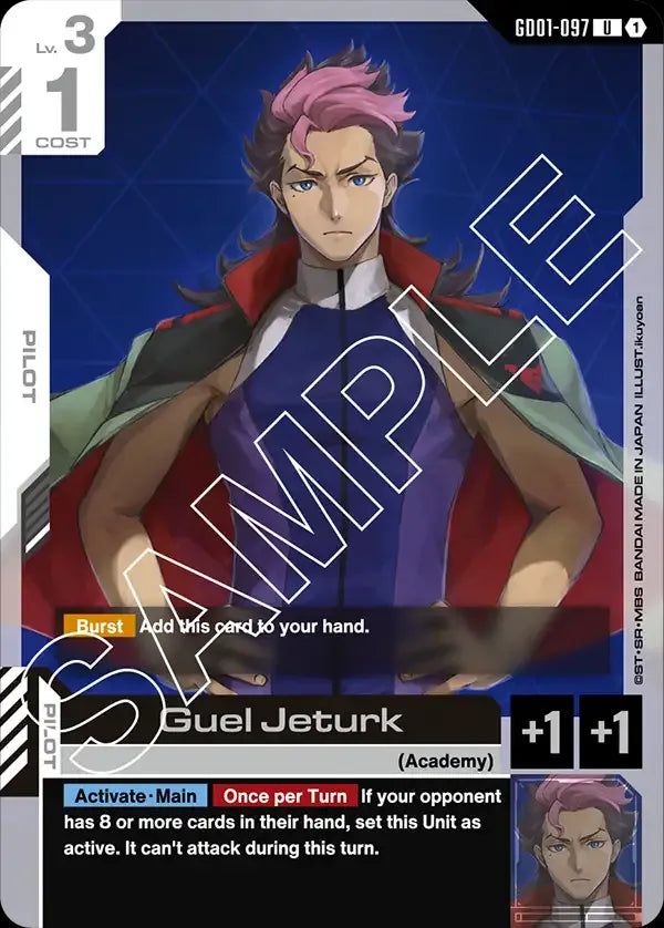 Guel Jeturk (Pilot) (GD01-097) (U)