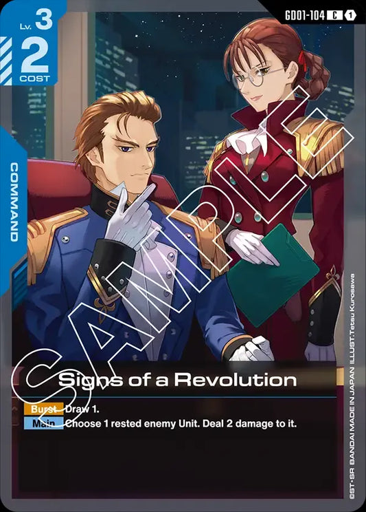 Signs of a Revolution (Command) (GD01-104) (C)