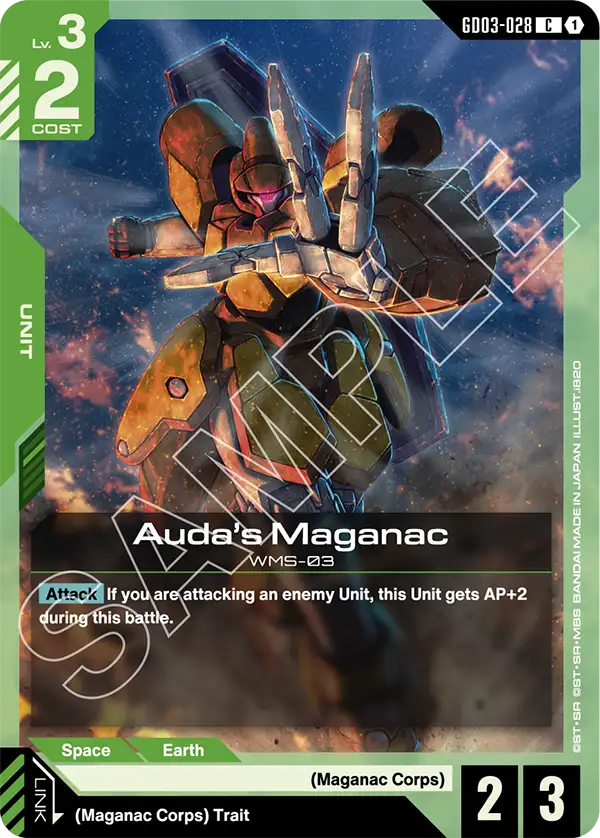 Auda's Maganac (Unit) (GD03-028) (C)