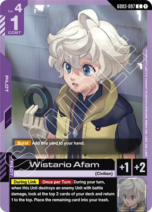 Wistario Afam (Pilot) (GD03-097) (C)