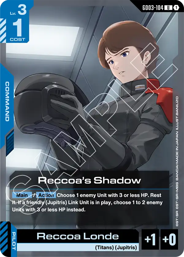 Reccoa's Shadow (Command) (GD03-104) (U)