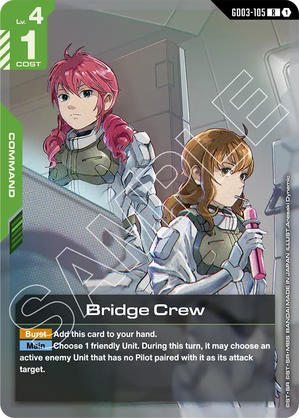 Bridge Crew (Command) (GD03-105) (R)