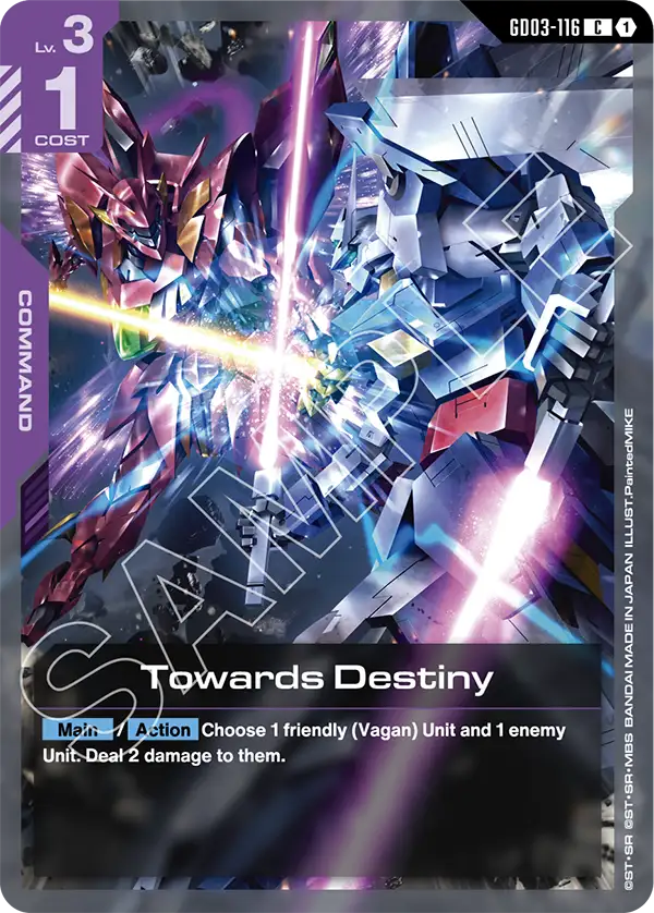 Towards Destiny (Command) (GD03-116) (C)