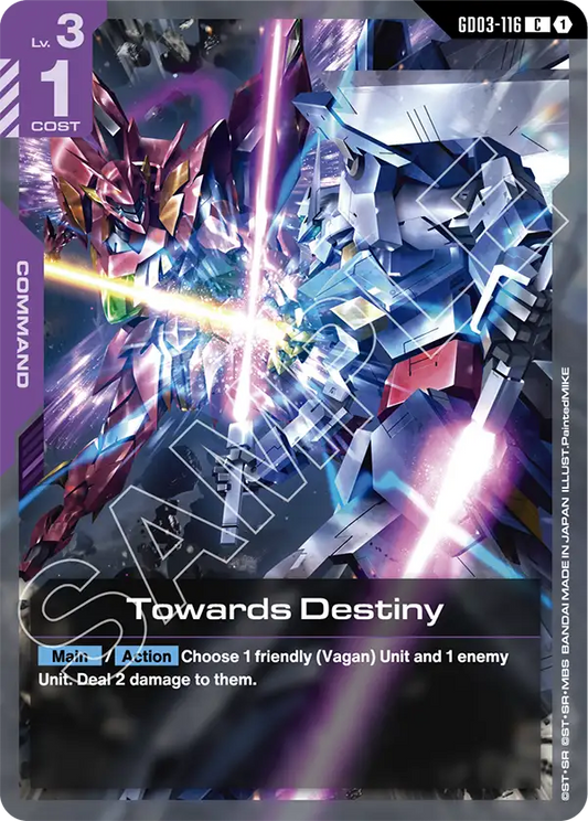 Towards Destiny (Command) (GD03-116) (C)