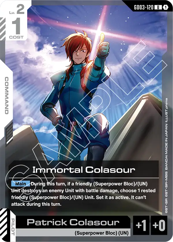 Immortal Colasour (Command) (GD03-120) (U)