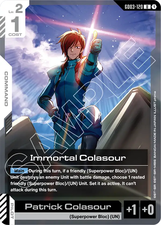 Immortal Colasour (Command) (GD03-120) (U)