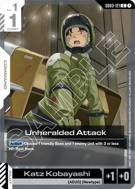 Unheralded Attack (Command) (GD03-121) (C)