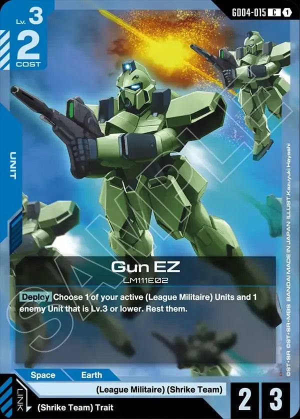 Gun EZ (Unit) (GD04-015) (C)