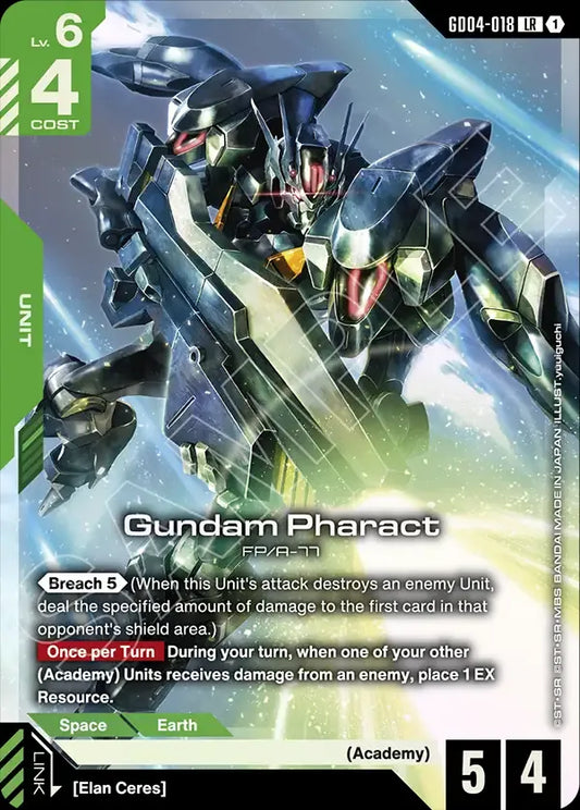Gundam Pharact (Unit) (GD04-018) (LR)