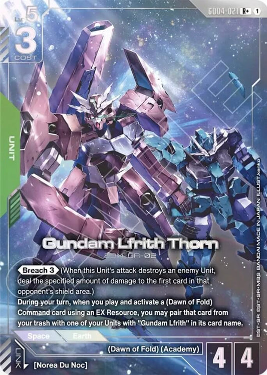 Gundam Lfrith Thorn (Unit) (GD04-021) (R+) (Alternate Art)