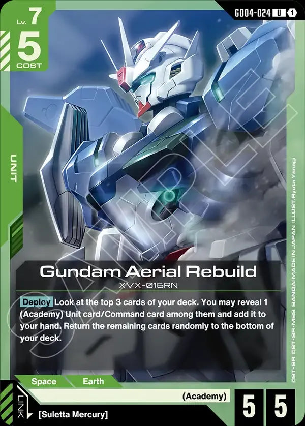 Gundam Aerial Rebuild (Unit) (GD04-024) (U)