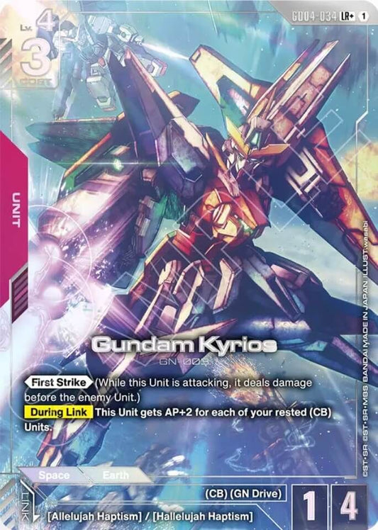 Gundam Kyrios (Unit) (GD04-034) (LR+) (Alternate Art)