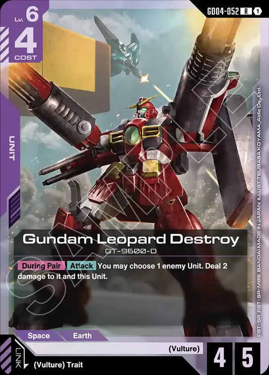 Gundam Leopard Destroy (Unit) (GD04-052) (R)
