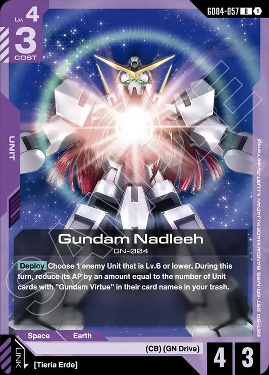 Gundam Nadleeh (Unit) (GD04-057) (U)