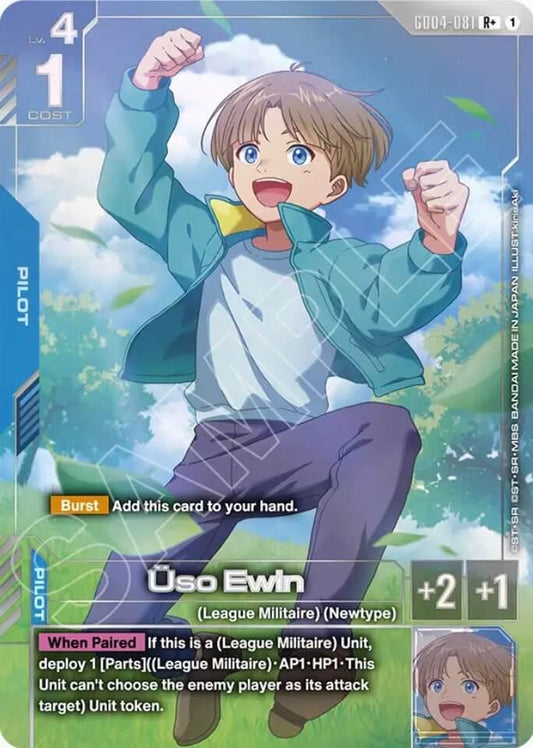 Üso Ewin (Pilot) (GD04-081) (R+) (Alternate Art)