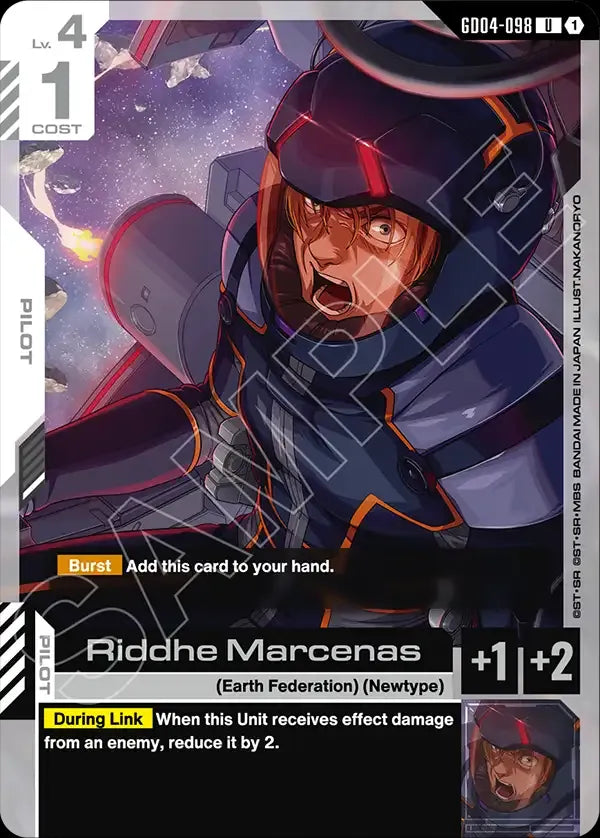 Riddhe Marcenas (Pilot) (GD04-098) (U)