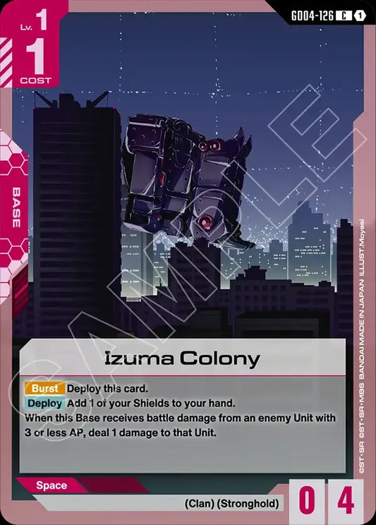 Izuma Colony (Base) (GD04-126) (C)