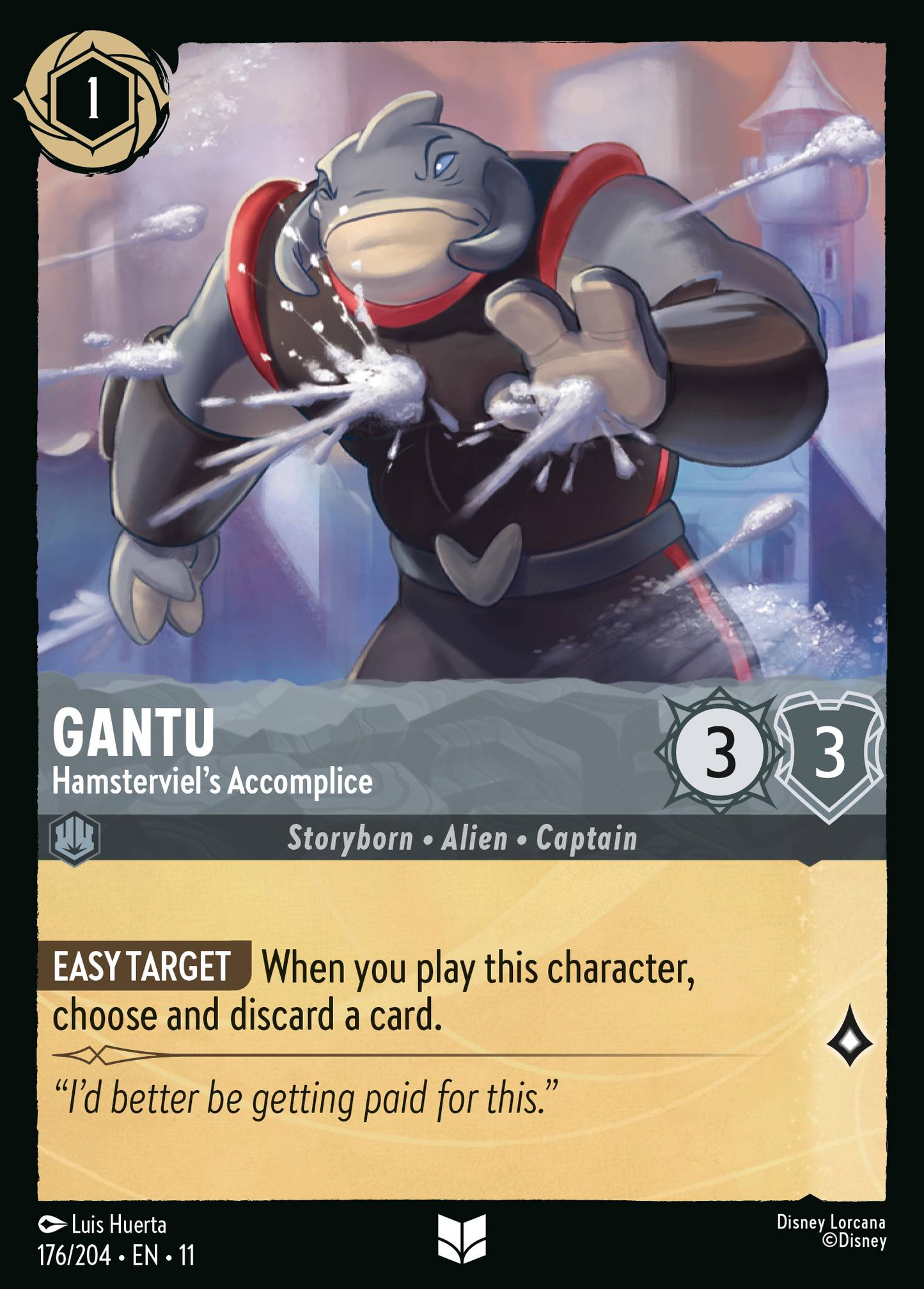 Gantu - Hamsterviel's Accomplice (Storyborn - Alien - Captain)(176/204 EN 11) (U)