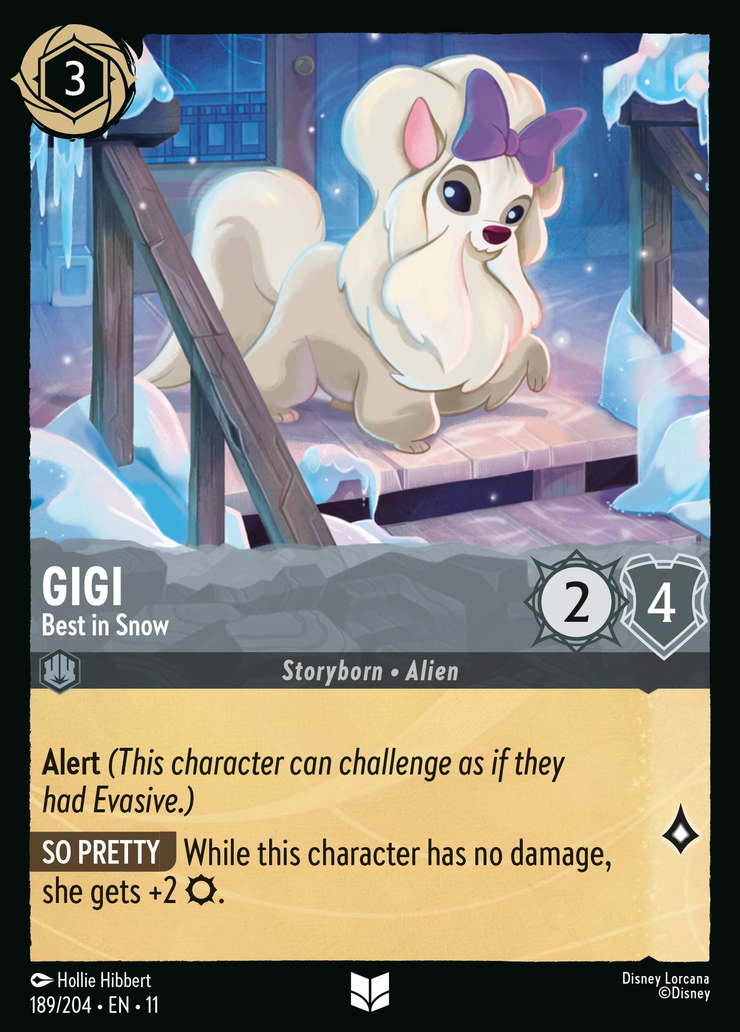 Gigi - Best in Snow (Storyborn - Ally)(189/204 EN 11) (U)