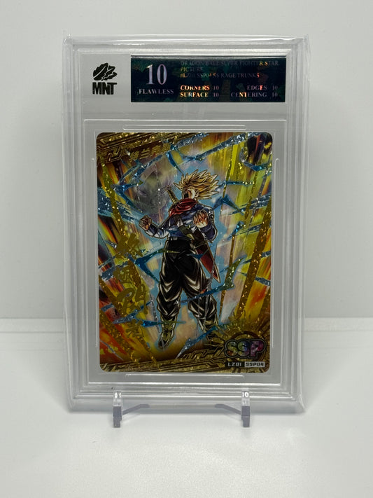 Dragon Ball Star Picture LZ01-SSP04 SS Rage Trunks Black Label MNT 10