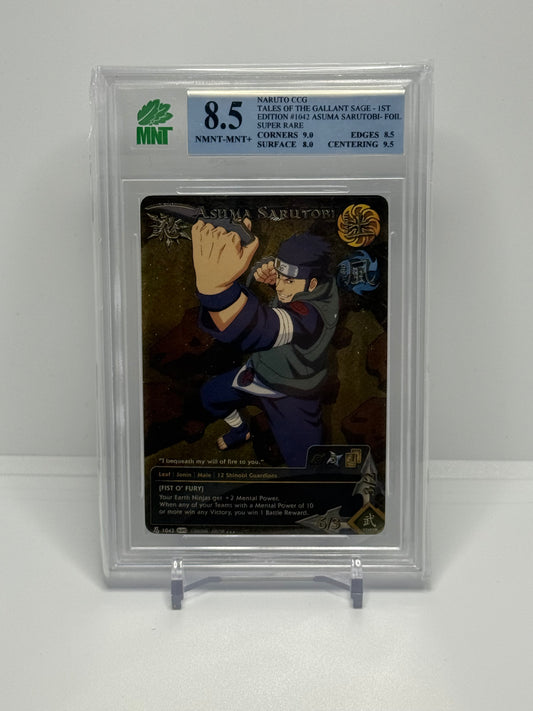 Naruto CCG "Tales Of The Gallant Sage" Asuma Sarutobi MNT 8.5