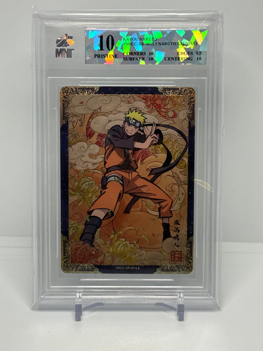 Kayou Naruto CCG Naruto Uzumaki XR MNT 10