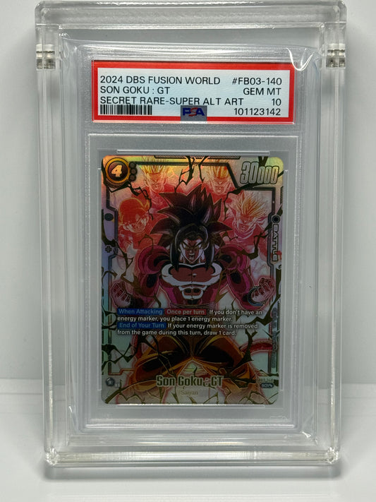 Son Goku: GT 2 Star SEC Alternate Art PSA 10
